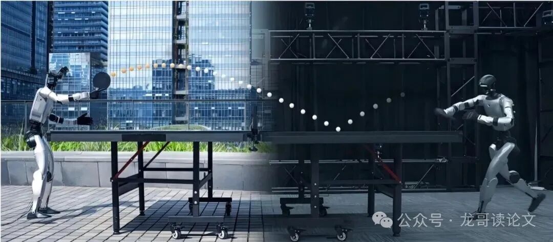 SMASH系统户外与室内乒乓球对打机器人示意图