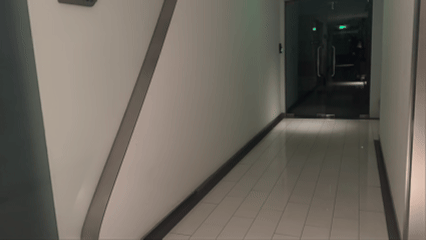 公司凌晨走廊原视频截图