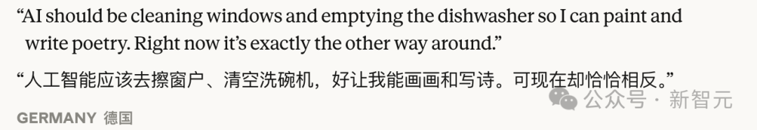 AI should be cleaning windows and emptying the dishwasher so I can paint and write poetry.