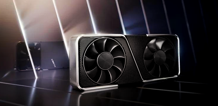 双风扇 NVIDIA RTX 显卡外观