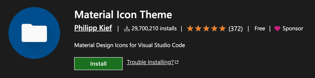 Material Icon Theme插件详情