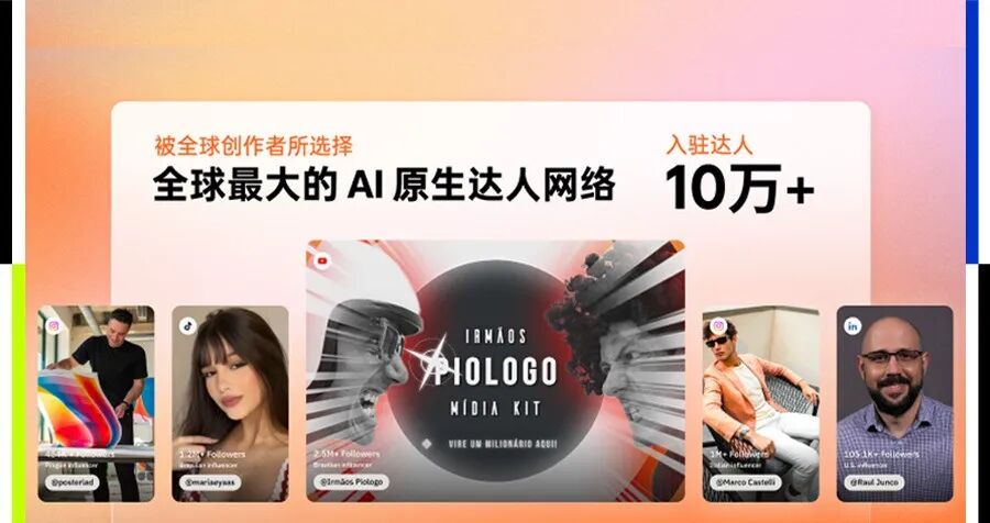 AhaCreator全球最大AI原生达人网络