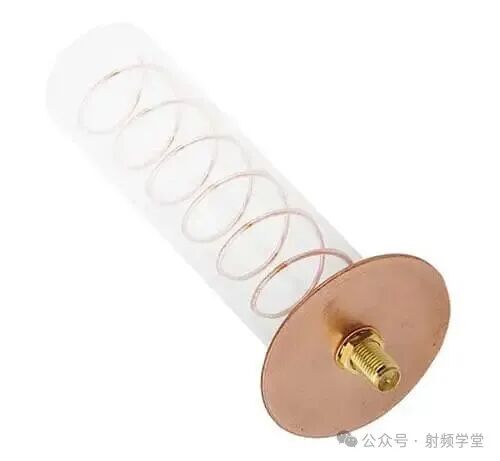 螺旋天线内部线圈结构