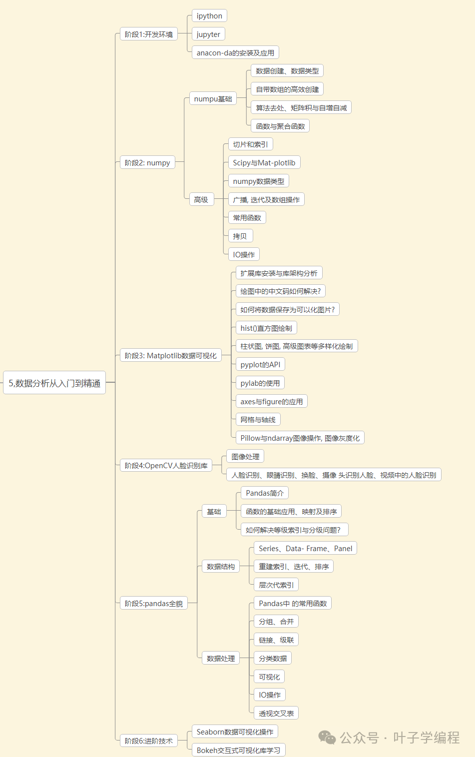 数据分析从入门到精通学习路径