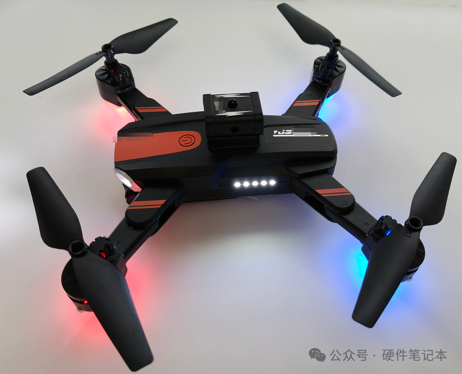 无人机侧面灯效