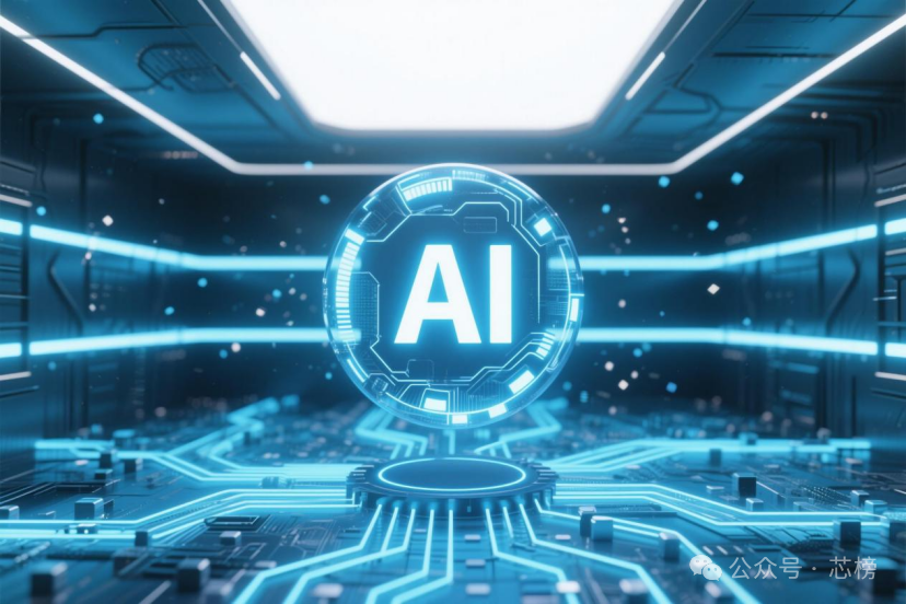 未来科技风格AI全息界面图