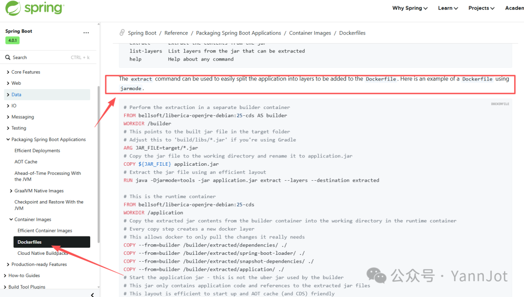 Spring Boot分层构建示意图