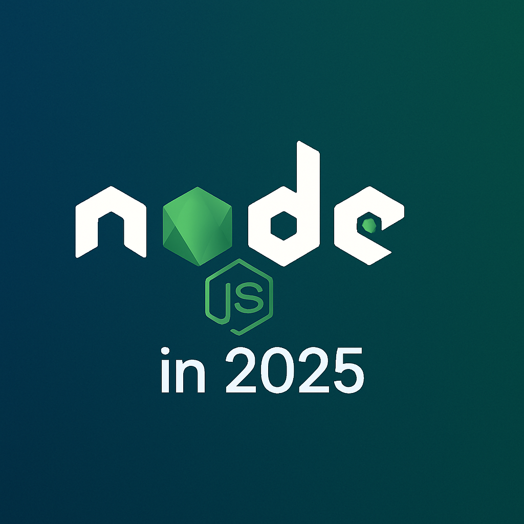 现代 Node.js 开发工作流图示