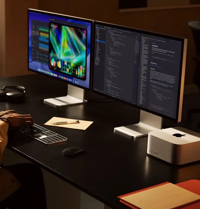 开发者Mac mini代码编辑界面