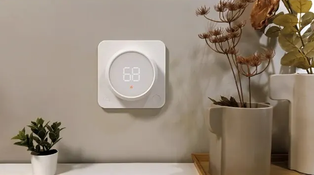 ntvehome 智能恒温器显示 68°F 面板