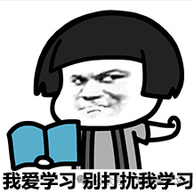 我爱学习 别打扰我学习