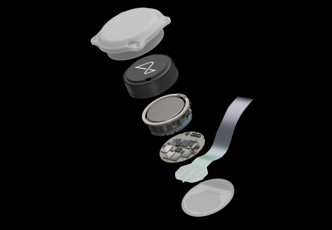 Neuralink 设备内部结构分解图