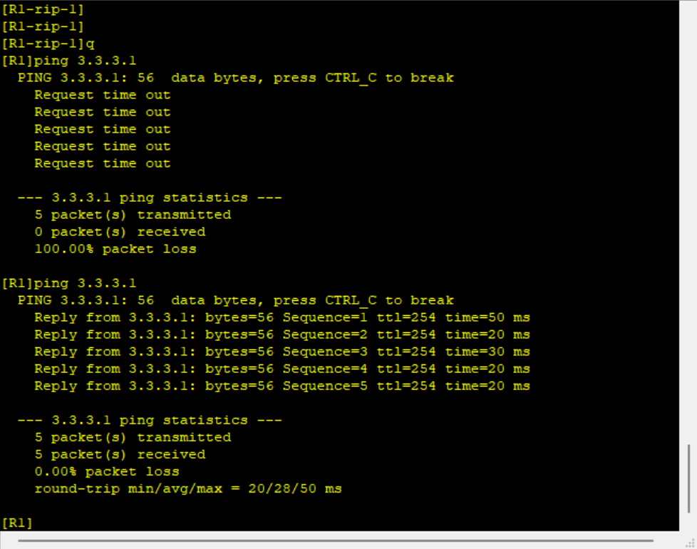 RIP路由协议详解与实验:从IP规划到协议验证全流程 - 图片 - 10