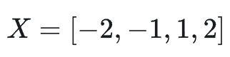 向量X示例