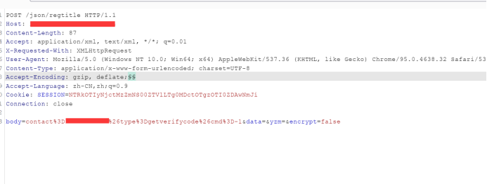 准备重放原始请求包