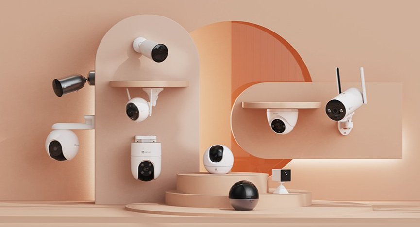 萤石EZVIZ安防摄像头产品阵列