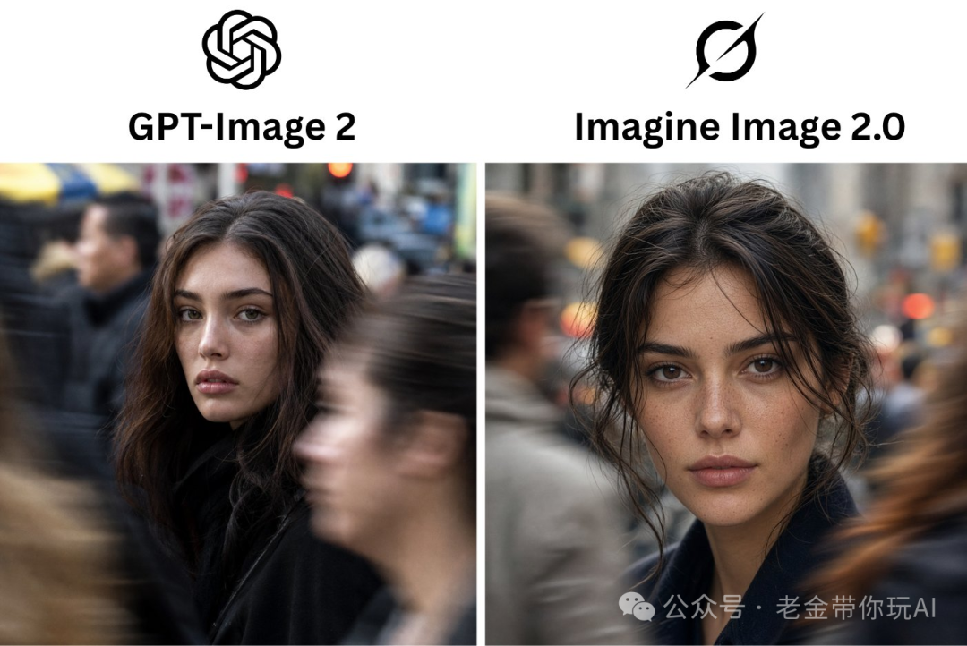 Grok Imagine 2.0与GPT-Image 2生成效果对比:街头人像场景