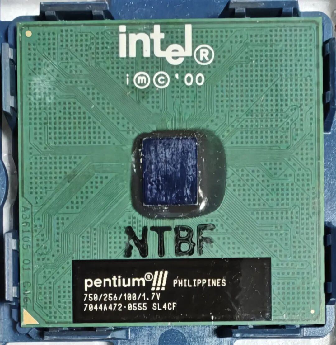 Coppermine Pentium III 750处理器