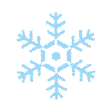 像素风格雪花图案