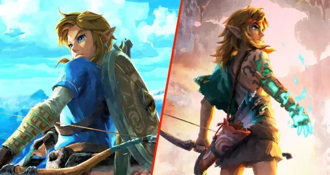 《塞尔达传说》新旧林克风格对比