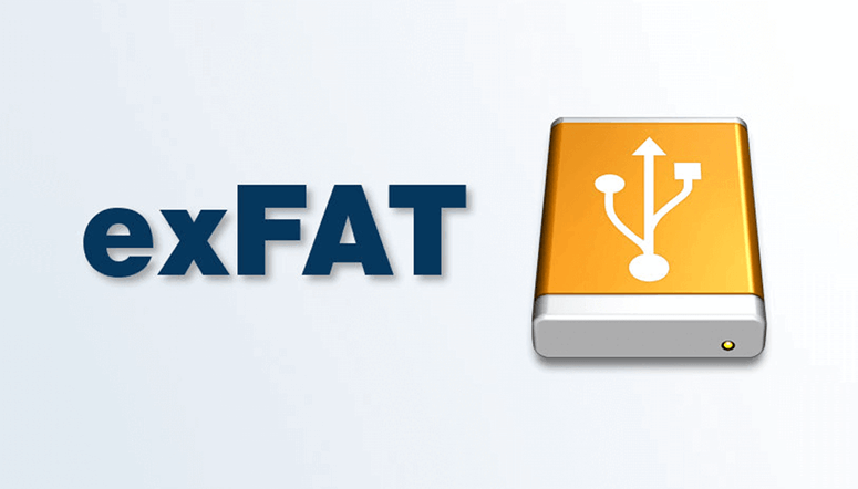 exFAT标识与USB闪存盘图标