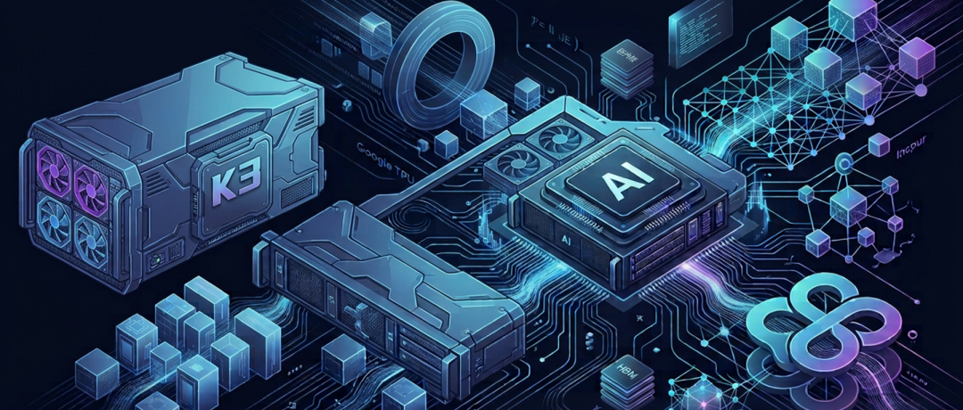 AI算力与高性能计算硬件融合概念图