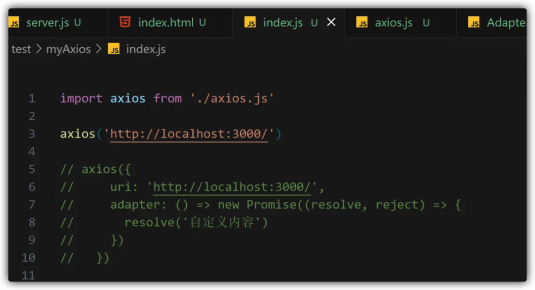 代码示例：恢复使用默认URL字符串调用方式