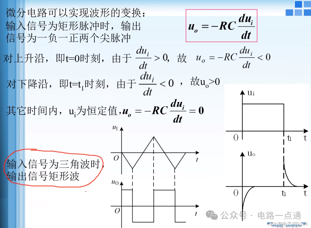 微分波形变换