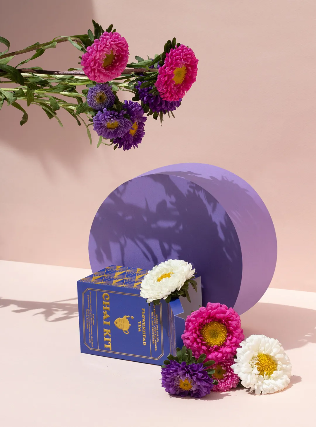 FLOWERHEAD TEA静物摄影广告图