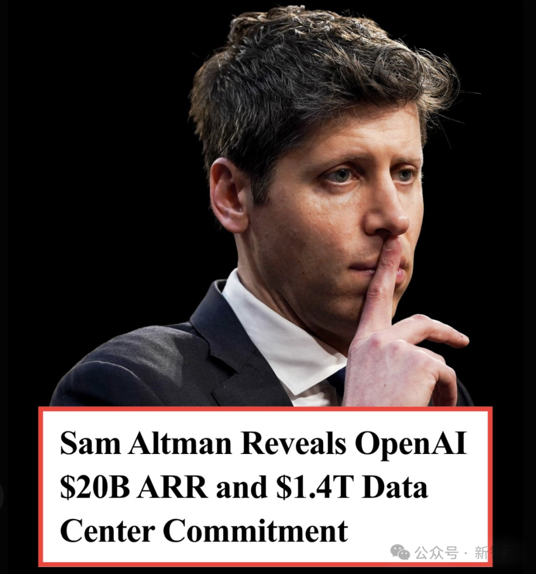Sam Altman做出噤声手势的新闻配图