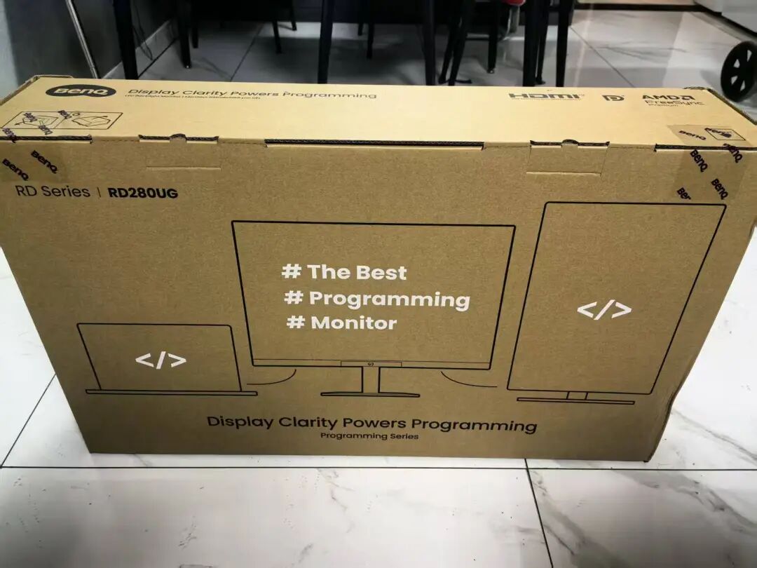 BenQ RD280UG 显示器包装盒