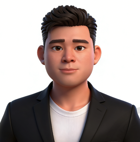 三维动画风格的男性角色