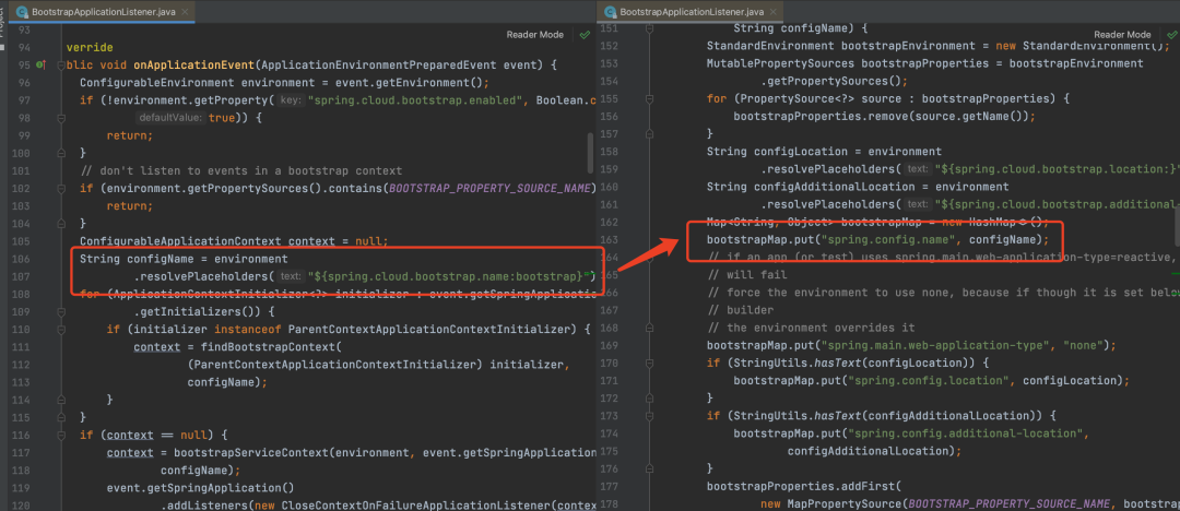 设置spring.config.name为bootstrap