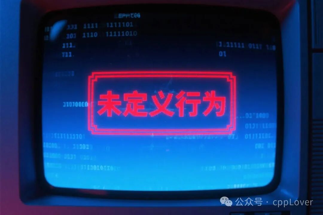 C++未定义行为概念示意图