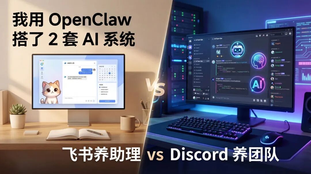 OpenClaw飞书助理与Discord团队部署对比