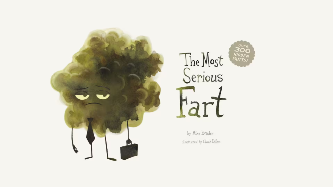《The Most Serious Fart》原著儿童绘本封面
