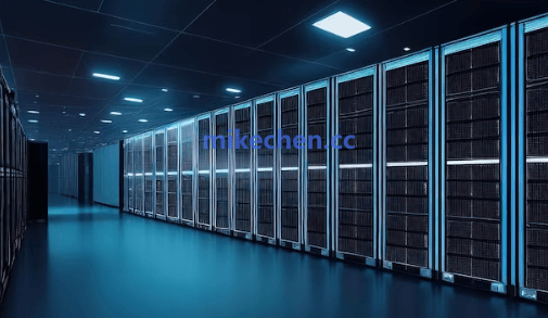 数据中心服务器机柜内部