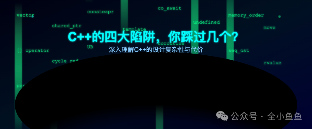 C++四大陷阱题图：设计复杂性与代价