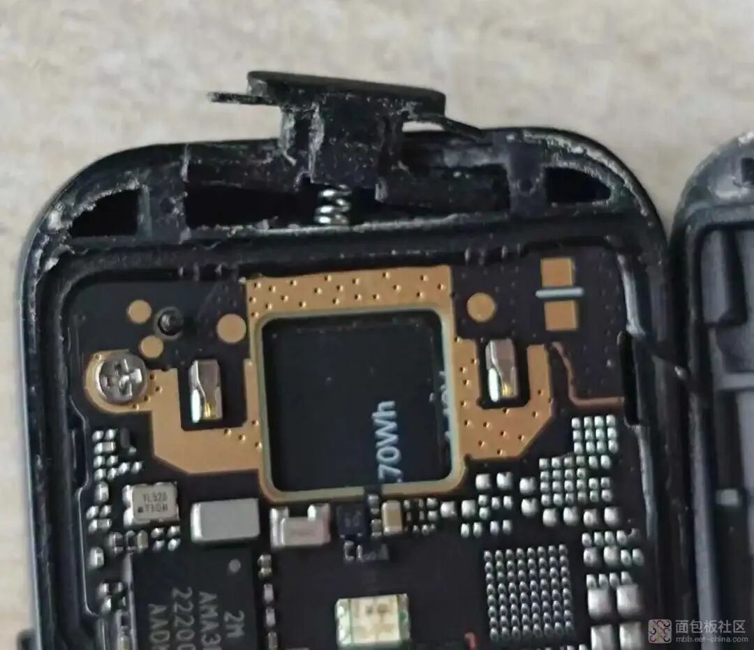 表带卡扣内部弹簧结构