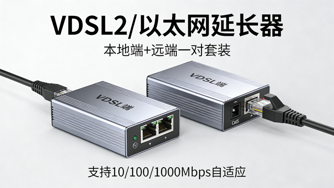 VDSL2以太网延长器设备图