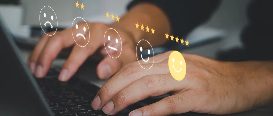 用户评分反馈过程示意图