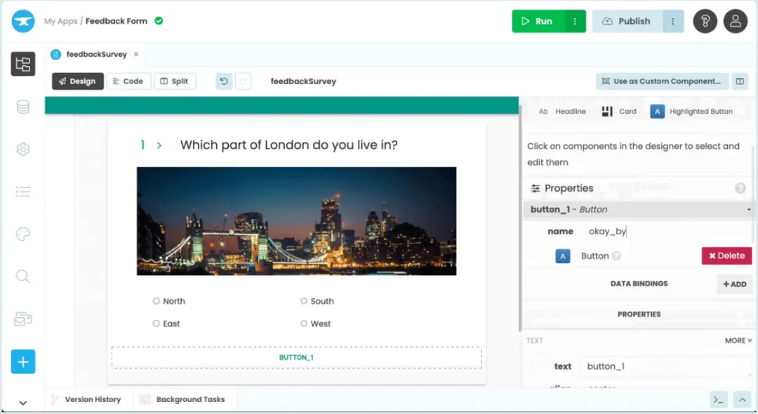 Anvil 表单设计器：创建交互式反馈表单