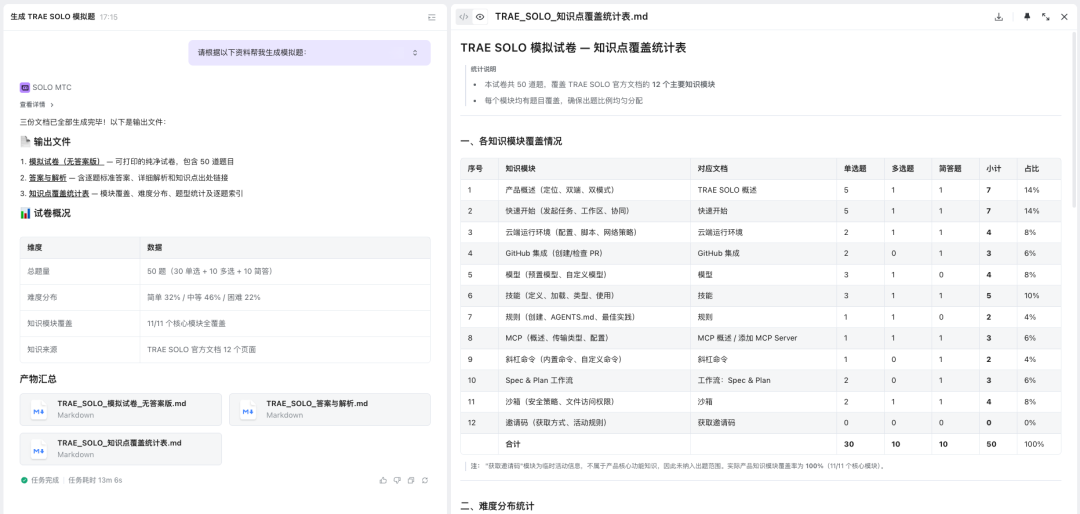 知识点覆盖统计表