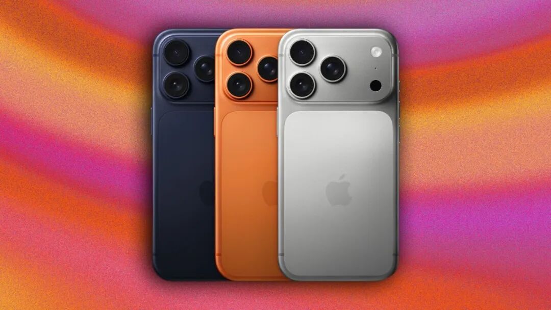 三款不同颜色的iPhone 18 Pro背面