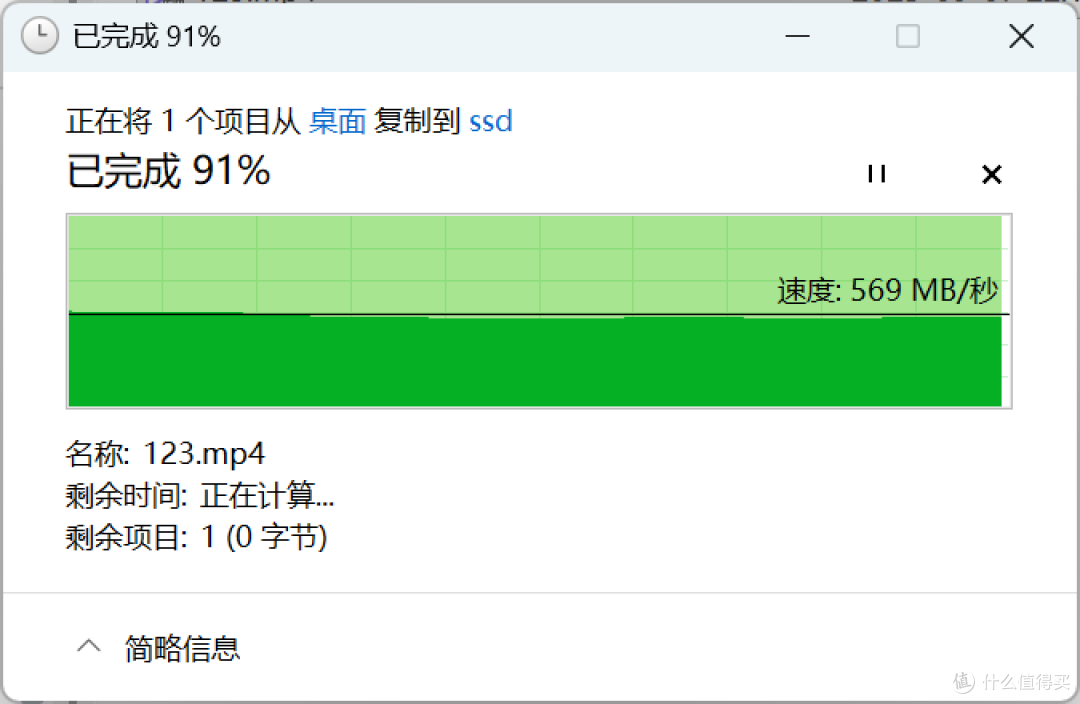 文件写入速度测试
