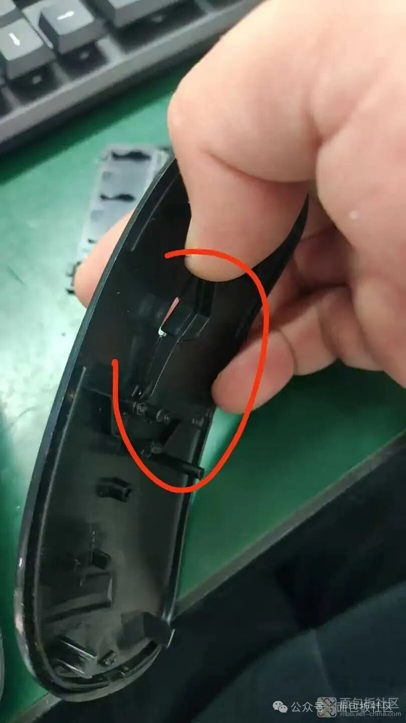 鼠标中键回弹结构设计细节