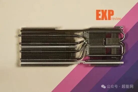 RTX 5070圣光OC散热器模组正面视图