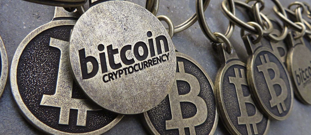 比特币主题钥匙扣