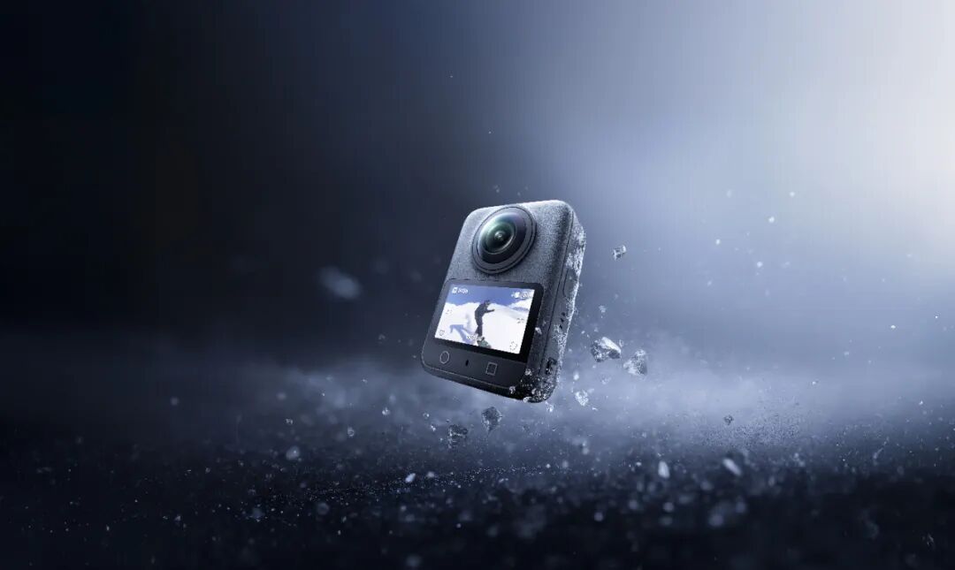 大疆运动相机展示图