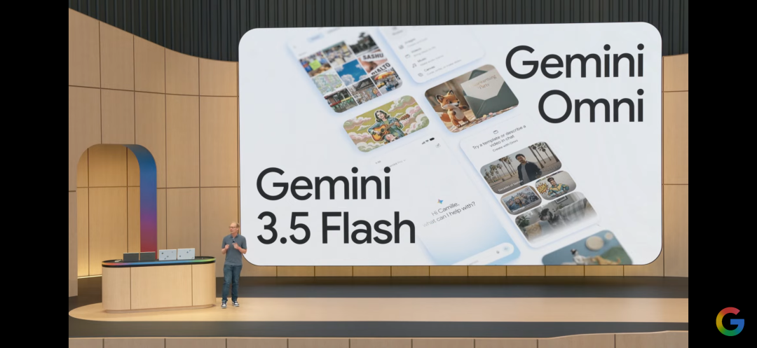 Google I/O 发布会 Gemini Omni 演讲